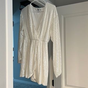 Princess Polly, white dress, size 6. Worn once